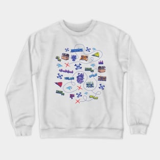 ATEEZ - Cute doodles. Crewneck Sweatshirt